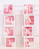 Набор коробок для шаров Love Baby